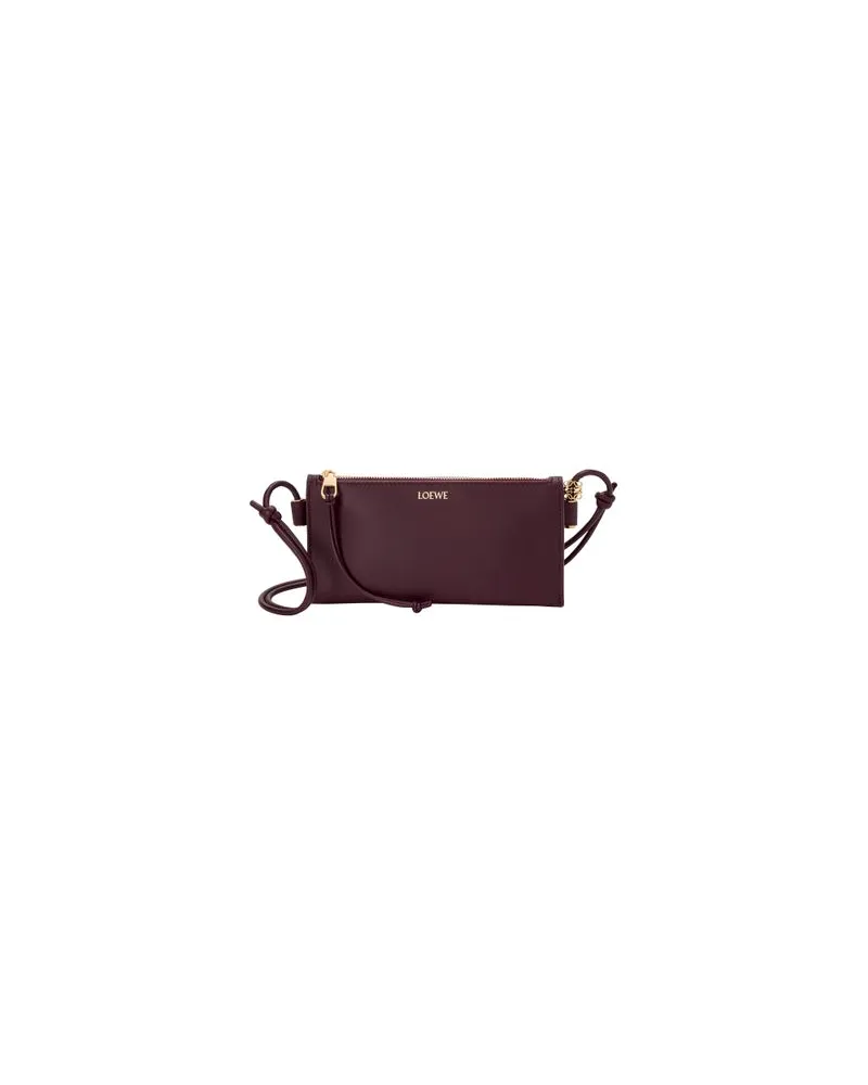 Valextra Mini-Tasche Iside Burgundy