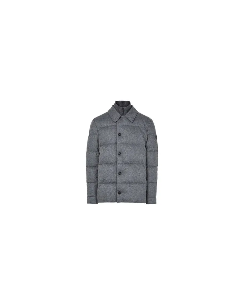 Moncler Daunenjacke Pres Shirt Grey