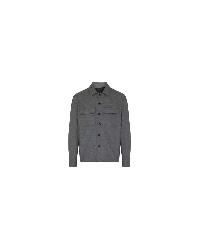 Moncler Daunenjacke Pres Shirt Grey