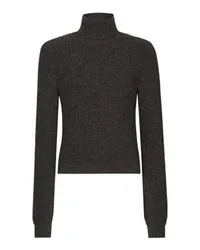 Dolce & Gabbana Fischersweater mit Rollkragen Grey