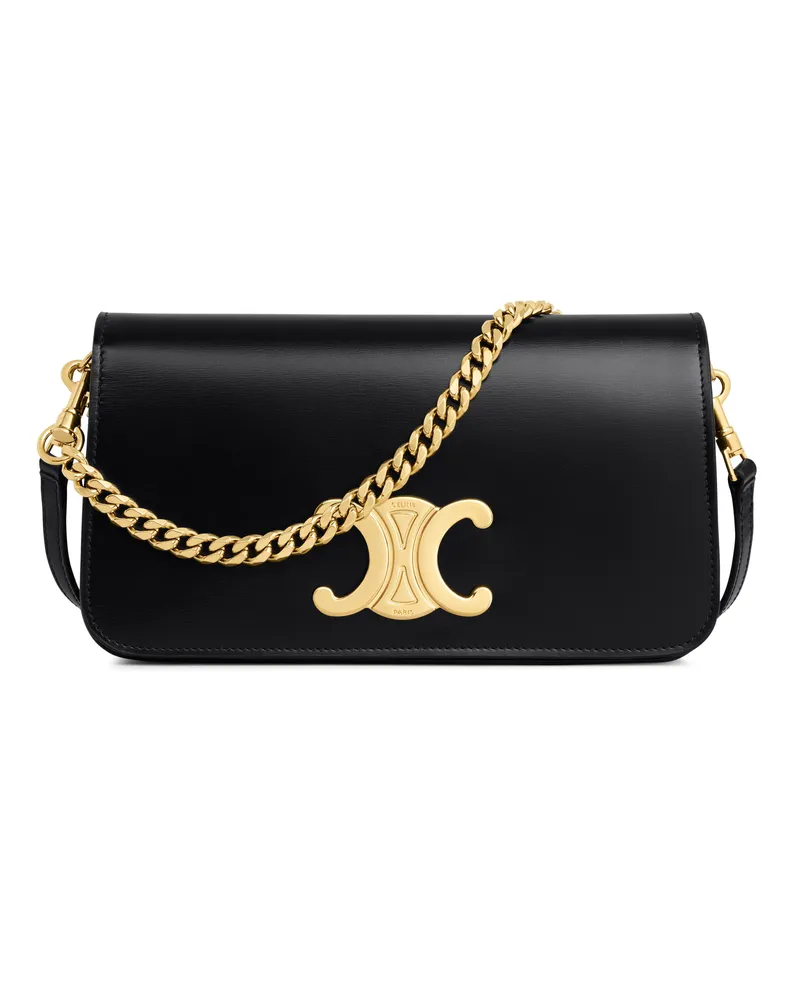 Celine Multipochette aus glänzendem kalbsleder 