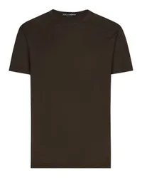 Dolce & Gabbana Baumwoll-T-Shirt Multicolor