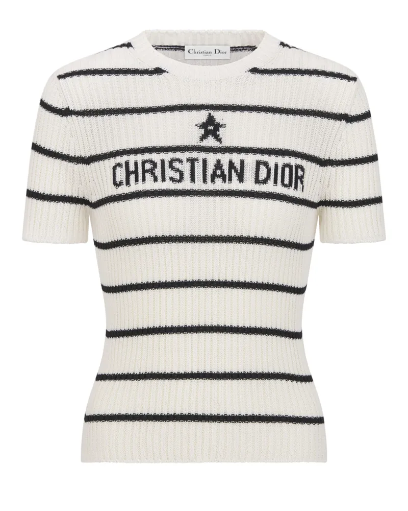 Dior Marinière kurzarmpullover 