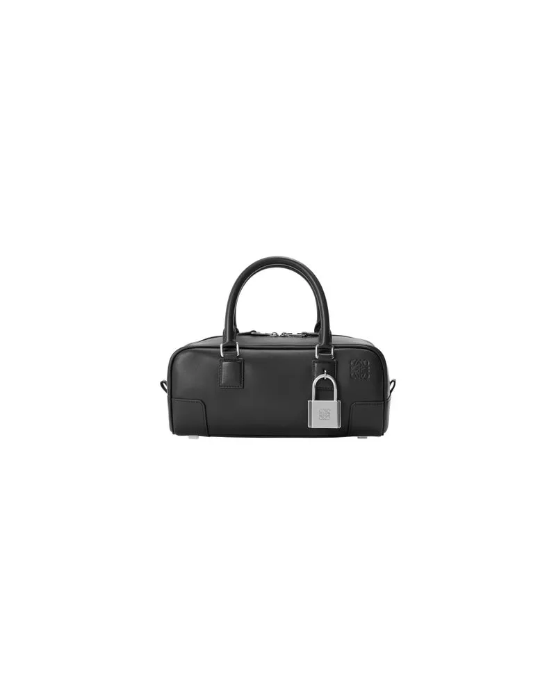 Loewe Amazona 23 cropped bag in shiny calfskin Black