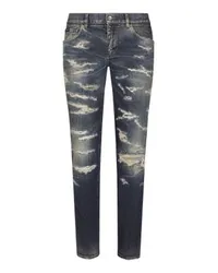 Dolce & Gabbana Skinny-Jeans Multicolor