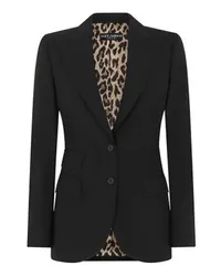 Dolce & Gabbana Einreihiger Blazer Turlington Black