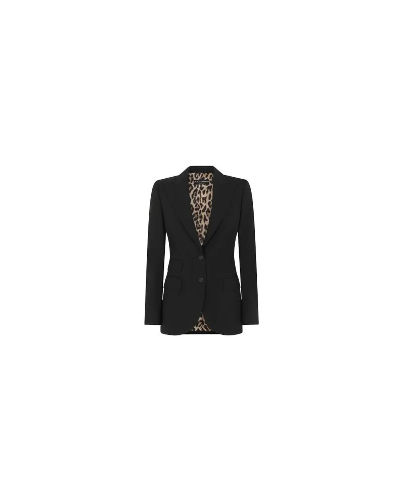 Dolce & Gabbana Einreihiger Blazer Turlington Black