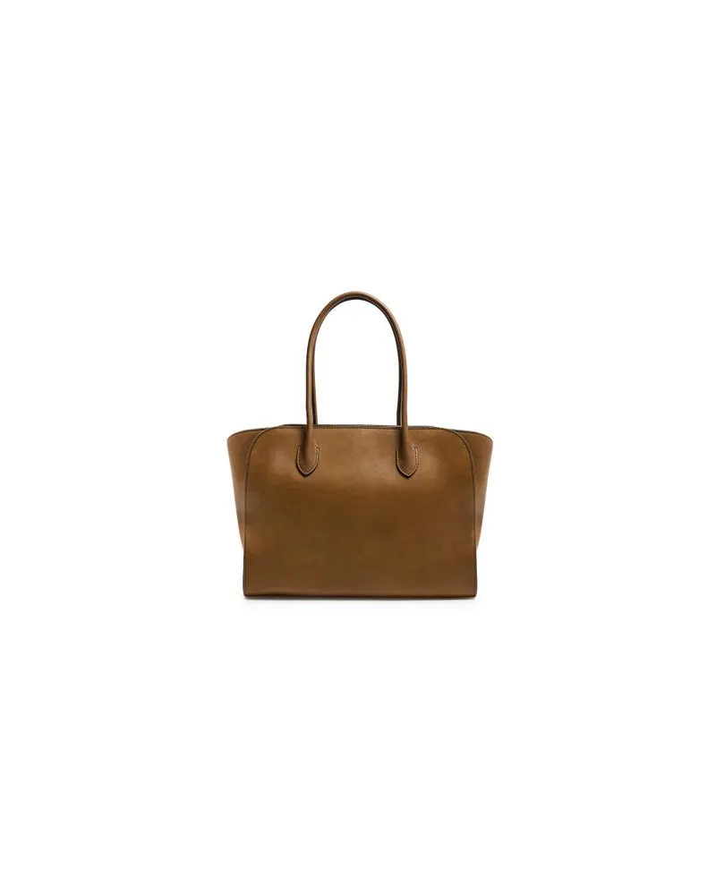 The Row Tote Bag Marlo 14 aus Leder Orange