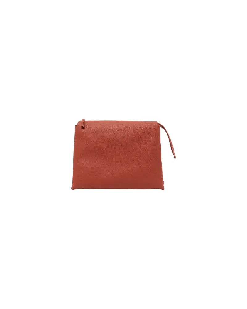 The Row Tote Bag Marlo 14 aus Leder Orange
