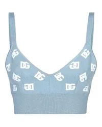 Dolce & Gabbana Bralette-Top Blue