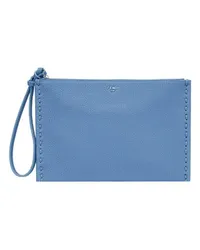 Fendi Flache Pochette Peekaboo Blue