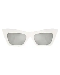 Dolce & Gabbana Cat-Eye-Sonnenbrille DG4435 White