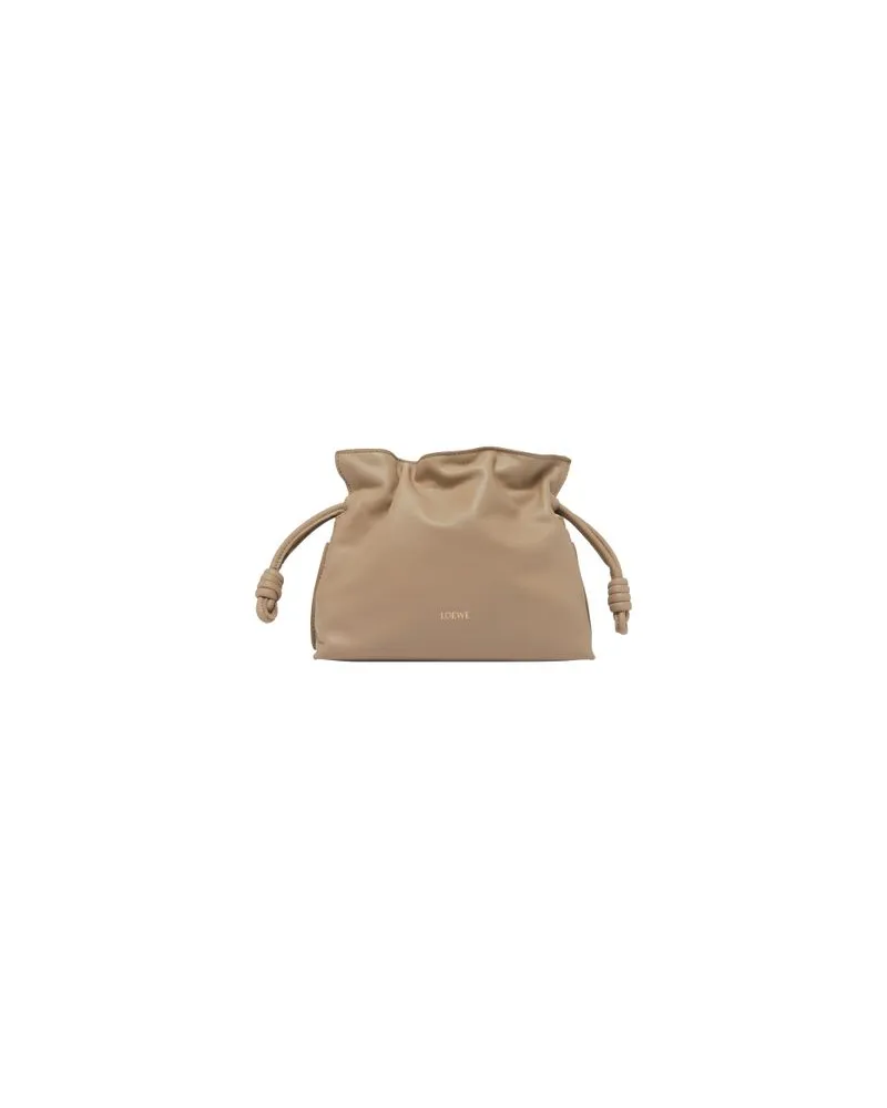 Loewe Mini Flamenco clutch Beige
