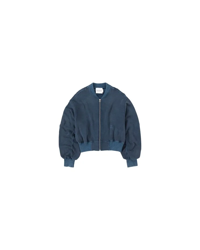 Closed Bomberjacke Blue