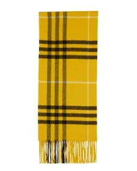 Burberry Schal mit Tartankaros Yellow