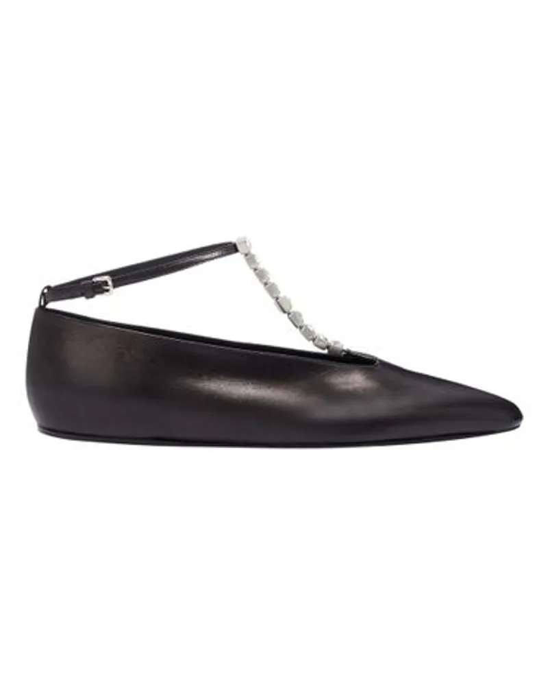 Jil Sander Ballerinas Black