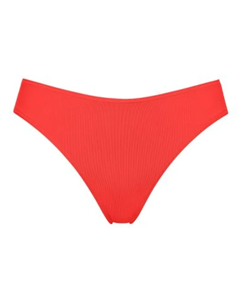 Eres Slip mit hoher Taille Coulisses Red