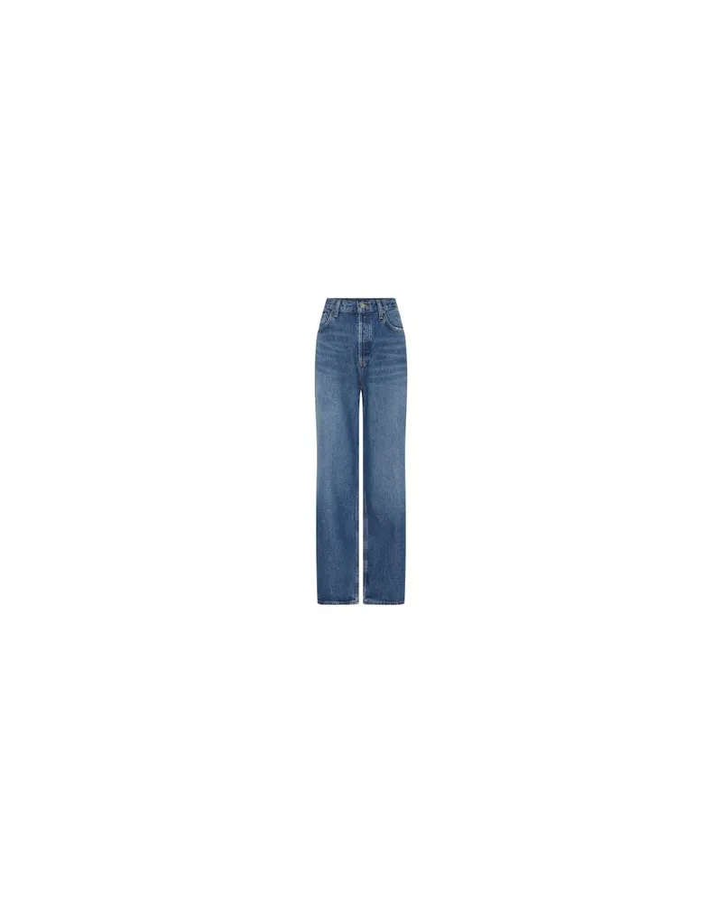 AGOLDE Low slung baggy jeans Blue