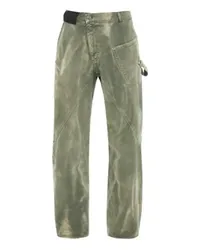 J.W.Anderson Workwear-Jeans mit Twist Green