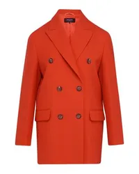 Rochas Zweireihige Jacke Orange