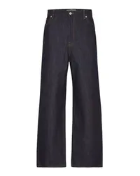 Loewe Jeans mit weitem Bein Blue