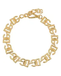 Dolce & Gabbana Choker mit DG-Logos Gold