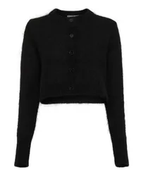 Acne Studios Cardigan mit Rundhalsausschnitt Karimo Black