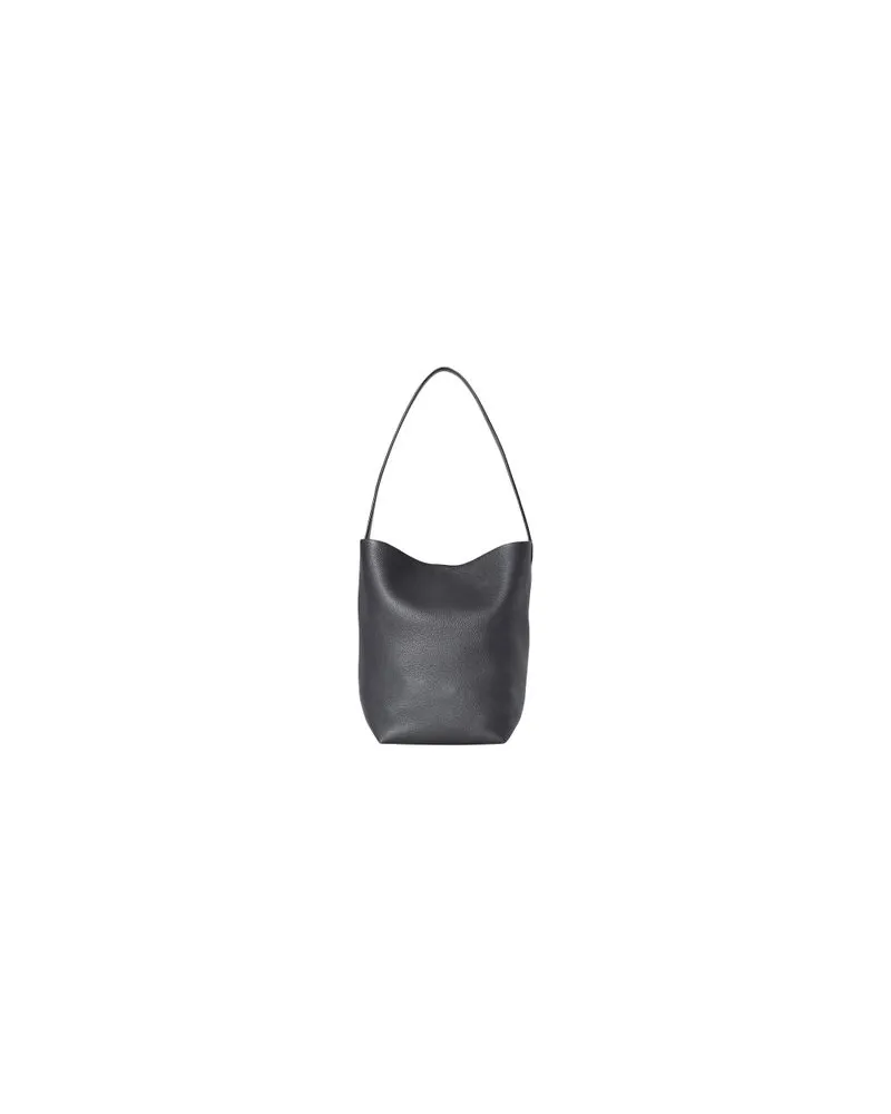 The Row Medium Tote Bag N/S Park Black