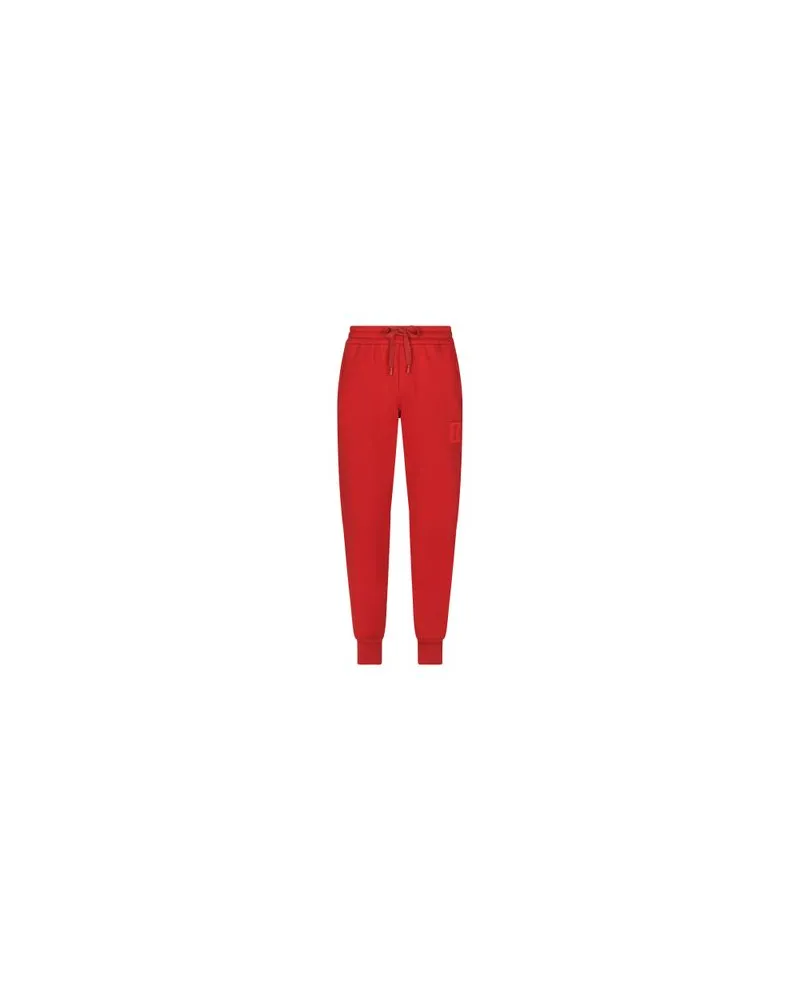 Dolce & Gabbana Jogginghose Mit Dg Stickerei Red