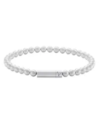 Le Gramme Armband 25g mit Perlen Silver