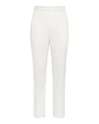 Brunello Cucinelli Smokinghose White