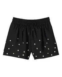 Sandro Weite Shorts mit Strassbesatz Black