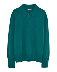 TRICOT Polo-Pullover Green