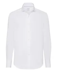 Brunello Cucinelli Hemd Slim Fit White