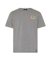 Moncler T-Shirt mit Logo Grey