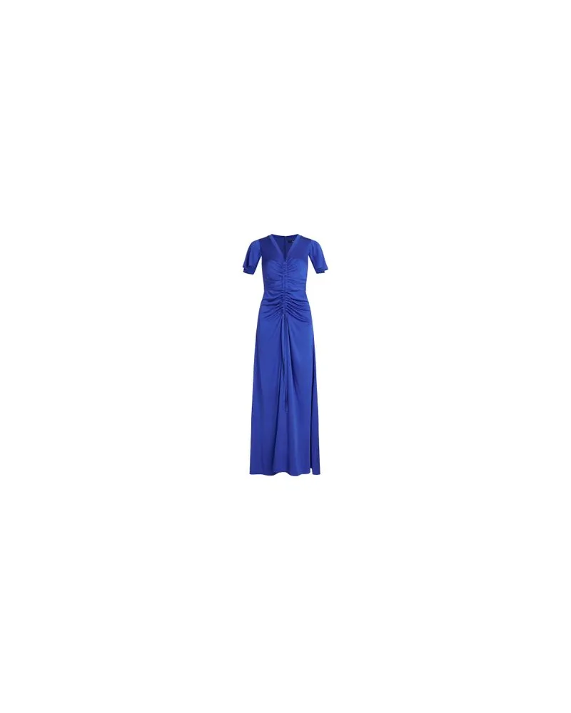 Karl Lagerfeld Gerafftes Maxikleid Blue