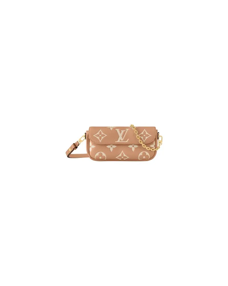 Louis Vuitton Wallet On Chain Ivy Beige