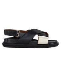 Marni Sandalen Fussbett Black