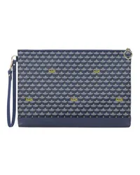 Fauré Le Page Clutch Pochette Zip 33 Navy