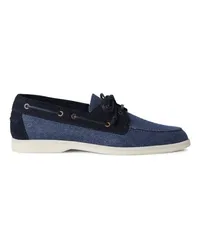 Loro Piana Mokassins Sea Sail Blue