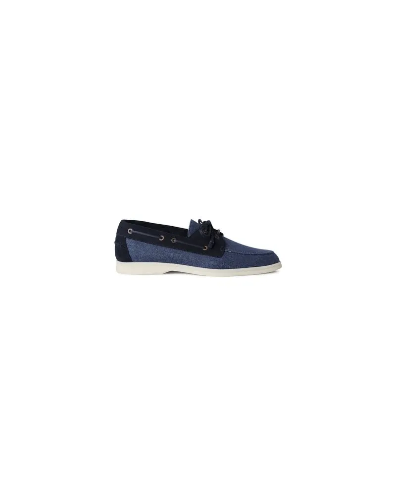 Loro Piana Mokassins Sea Sail Blue