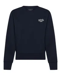 A.P.C. Sweatshirt Rue Madame Navy