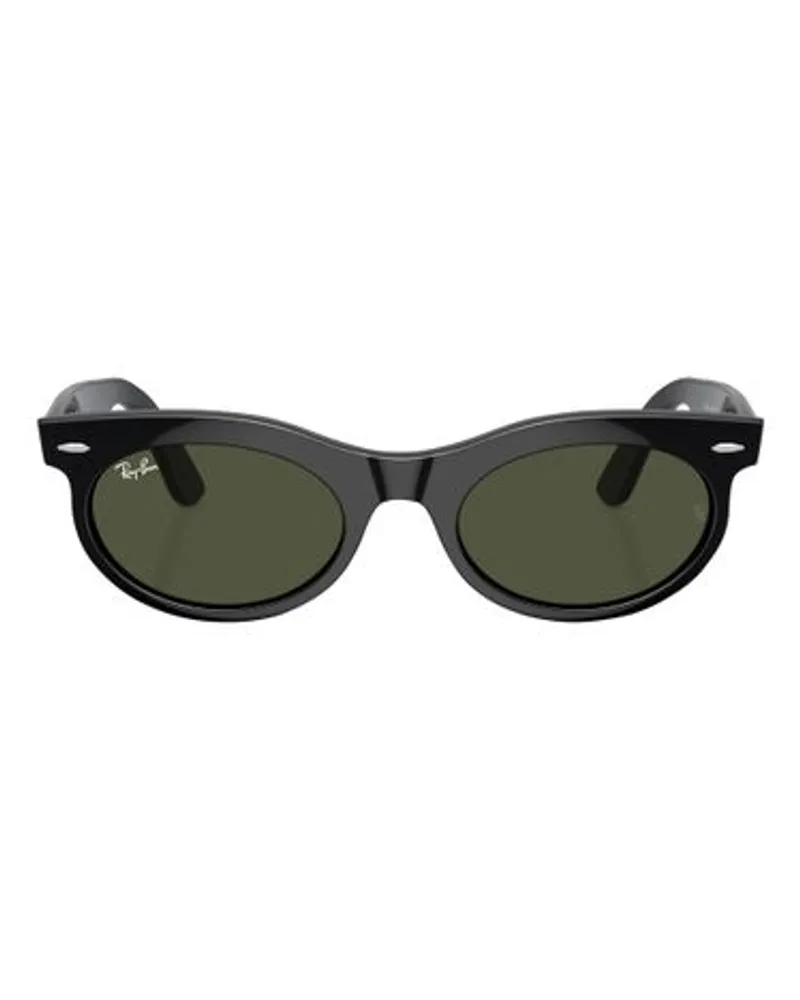 Ray Ban Ovale Sonnenbrille Wayfarer Black