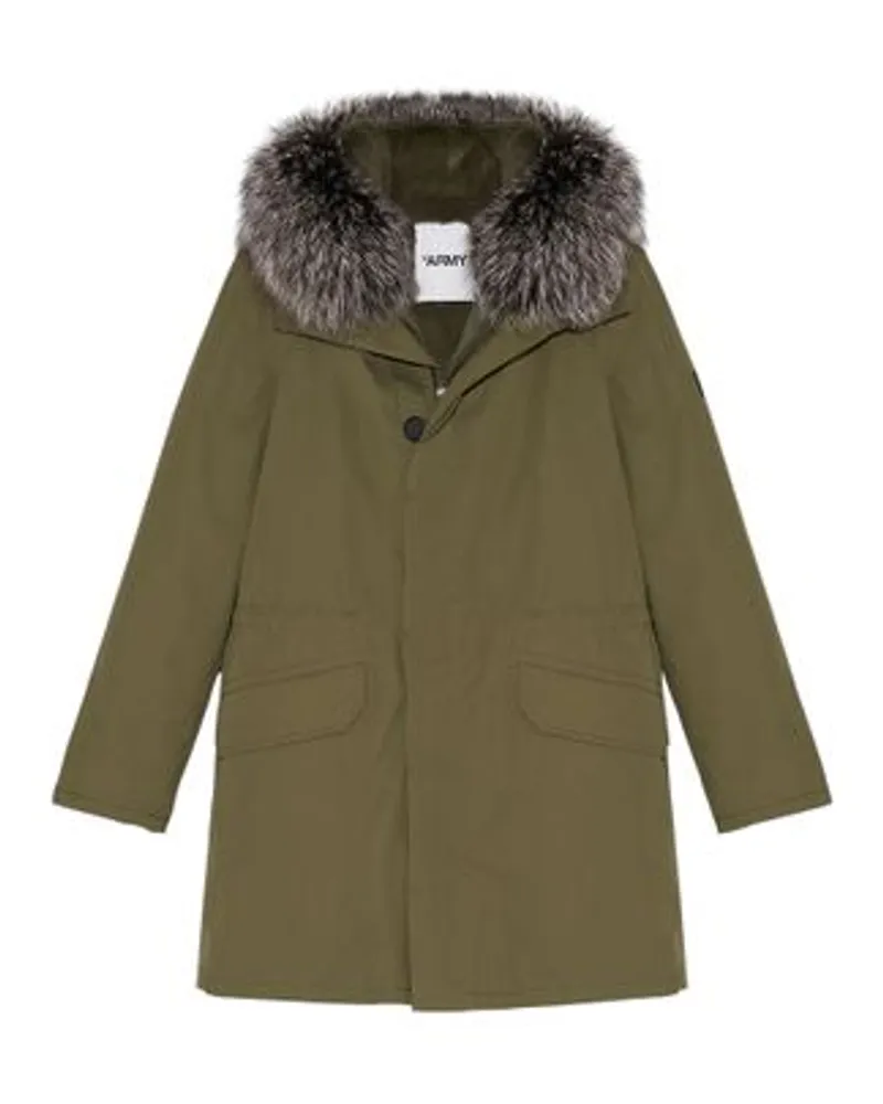 Yves Salomon Ikonischer Parka Green