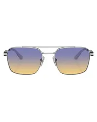 Prada Pillow-Sonnenbrille PR 67ZS Silver