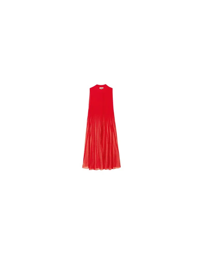 Claudie Pierlot Strickkleid in Midilänge Red