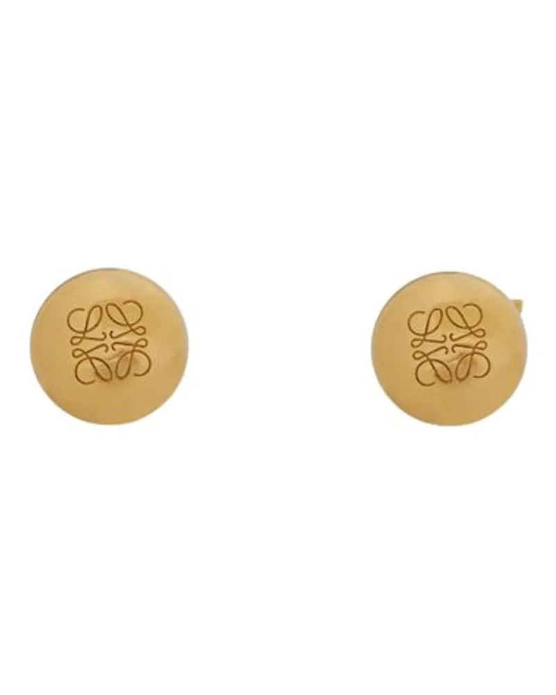 Loewe Pebble Ohrstecker Anagram Gold