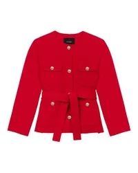 Maje Doubleface-Jacke Red