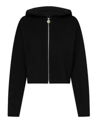 Loewe Hoodie Anagram mit Reißverschluss Black