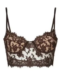 Dolce & Gabbana Dessous-Top Brown